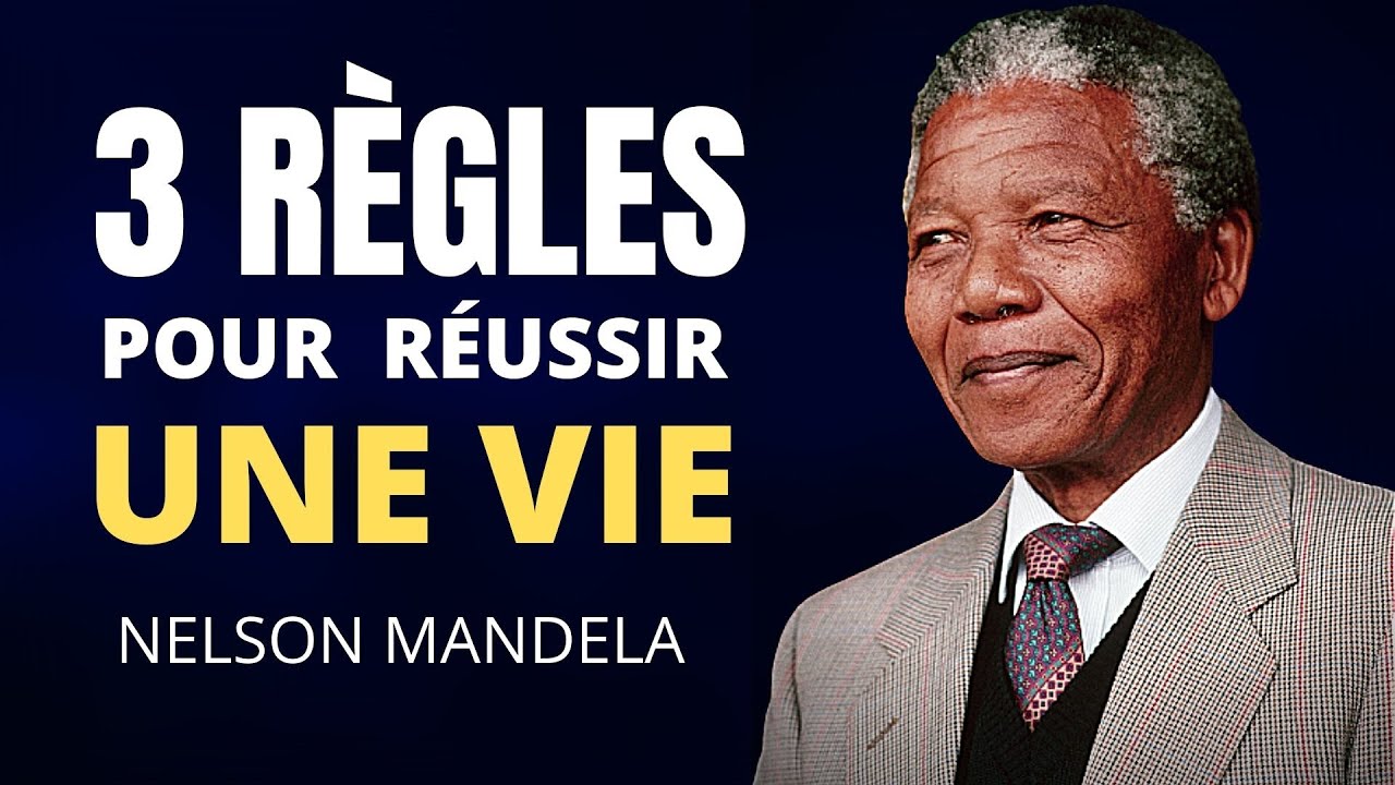Un PUISSANT DISCOURS Pour Une Vie Réussie [À REGARDER]. Nelson Mandela