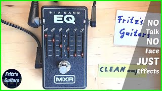 Video thumbnail for MXR - M109 - Six Band EQ EQUALIZER by Fritz's Guitars