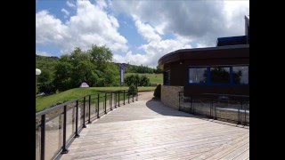 preview picture of video 'The golf course Ecogolf Club à La Bastide-de-Sérou, Ariège, Midi-Pyrénées France'