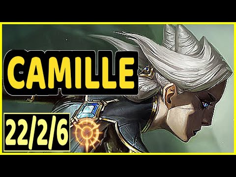 MAGIFELIX (CAMILLE) vs ILLAOI - 22/2/6 KDA TOP CHALLENGER GAMEPLAY - EUW