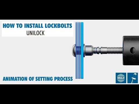 HOW TO INSTALL A LOCKBOLT UNILOCK