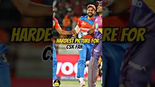 Hardest pic for Csk #shorts #ytshorts