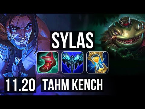 SYLAS vs TAHM KENCH (TOP) (DEFEAT) | Rank 3 Sylas, Dominating, Rank 15 | JP Challenger | v11.20