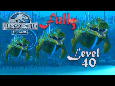 Successfully created 3 SUCHODUS up to level 40 - Jurassic World The Game