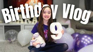 Zara’s 9th Birthday Vlog 🎂 Birthday Traditions & Birthday Interview