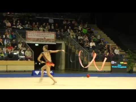 Berlin Masters 2015: Mehrkampf Band - Melitina Staniouta (BLR)