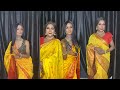 2 Beautiful Boy Wear Saree Become Girl Male To Female Makeup Transformation Boys Wear Saree