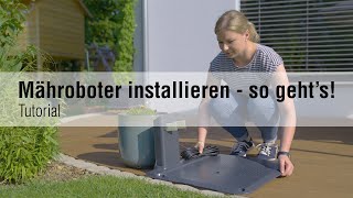 Installation Robolinho® | Mähroboter | AL-KO Gardentech