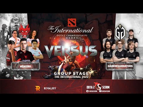 Hokori vs Gaimin Gladiators - The International 2022: Group Stage - Game Highlights - BO2
