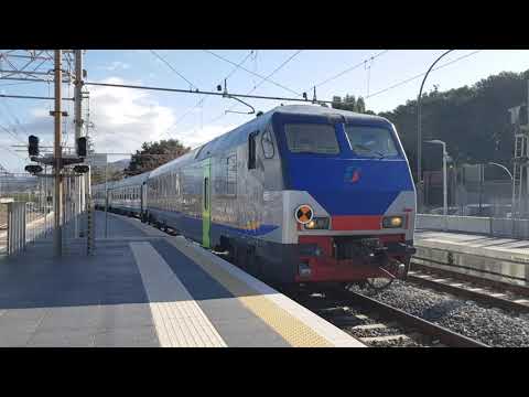 Treno Regionale+Locomotore E464.344 Regionale 5554 Cosenza-Reggio di Calabria Centrale