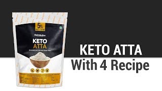 Keto Atta Recipe | Keto Diet | Low Carb Recipe | NutroActive