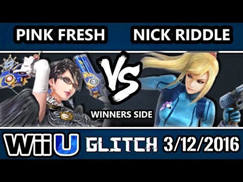 Glitch - DMG | Pink Fresh (Bayonetta) Vs. VS | Nick Riddle (ZSS) SSB4 Winners Side - Smash Wii U