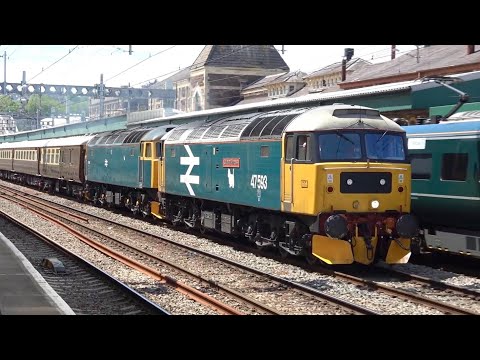47593 + 47614 + The Settle & Carlisle Coastal Statesmen ECS, 5Z44 @ Newport - 06/06/21