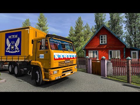 МОЙ ДОМ В САНКТ-ПЕТЕРБУРГЕ! ETS2 (Euro Truck Simulator 2)