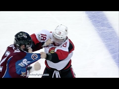 Ryan Dzingel vs Gabriel Landeskog