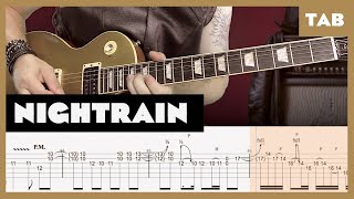 Guns N&#39; Roses - Nightrain - Guitar Tab | Lesson | Cover | Tutorial