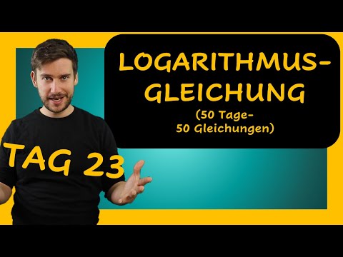 Solving logarithmic equations by exponentiation [50 days - 50 equations: Day 23]