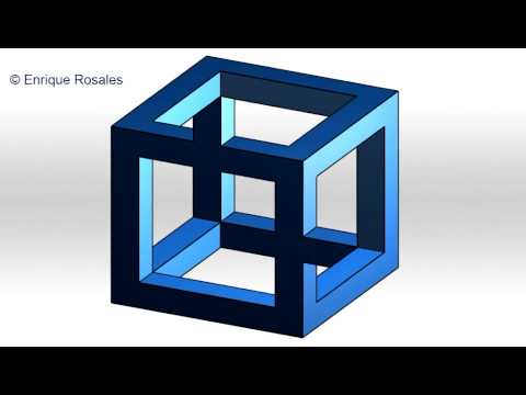 Amazing impossible cube