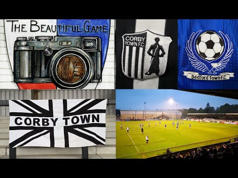 Two Men In Search Of The Beautiful Game - Corby Town FC Vs Bedford Town FC