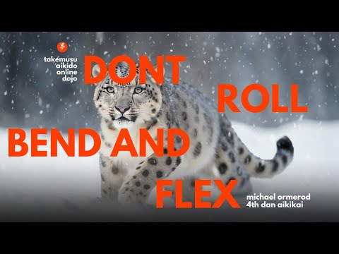 Aikido Daily Training Experience: "DONT ROLL, BEND AND FLEX" 🔥 𝗧𝗔𝗞𝗘𝗠𝗨𝗦𝗨 𝗔𝗜𝗞𝗜𝗗𝗢 𝗢𝗡𝗟𝗜𝗡𝗘 𝗗𝗢𝗝𝗢