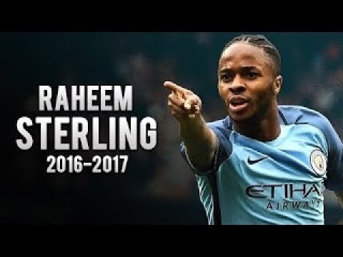 Raheem Sterling Skills and Goals 2017