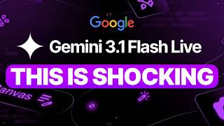 Build Anything with Gemini 3.1 Flash Live! Here's How..