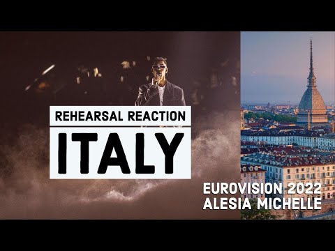 REACTION: Italy's Rehearsal, #Eurovision2022, Winner Potential? #ESC2022