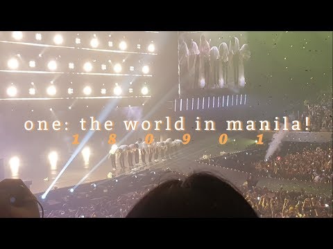 180901 wanna one // one: the world in manila! + send off experience