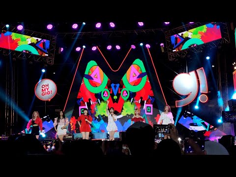 EEEAAA 191207 Fancam GFriend(여자친구) - Vacation at OMG(Oh My Gig) Telkomsel