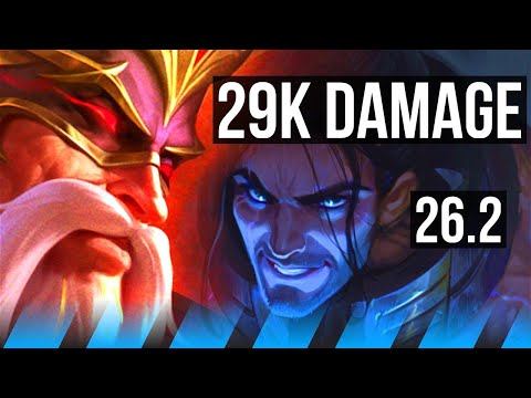 ZILEAN vs SYLAS (MID) | First Strike, 29K damage, Good KDA: 4/1/20 | EUW Challenger | 26.2