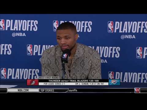 Damian Lillard Post-Game Press Conference | Game 3 at OKC