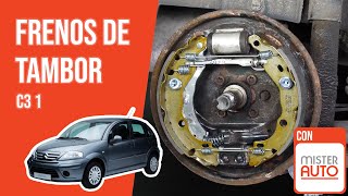 Youtube thumbnail of video "Cómo cambiar los frenos de tambor Citroën C3 1 🚗"