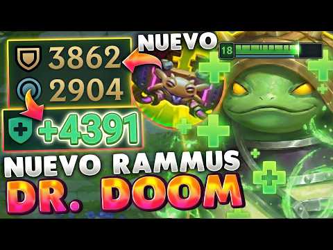 🤮IT'S INSANE! The *NEW TANK ITEM* heals +4391 HP to RAMMUS and SCALES with INFINITE ARMOR