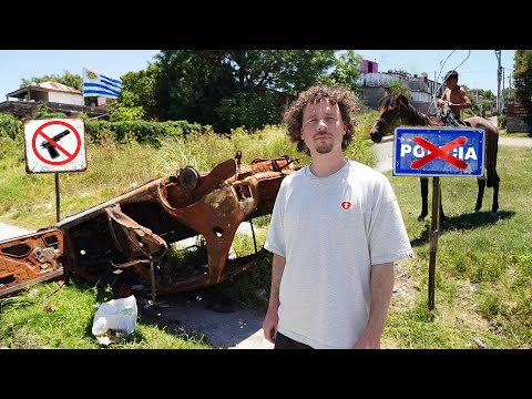 I entered the “most dangerous” neighborhoods in URUGUAY | Horses everywhere! 🇺🇾