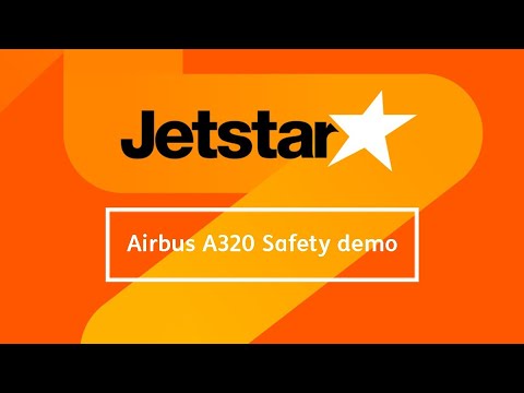 Jetstar A320 Safety demo