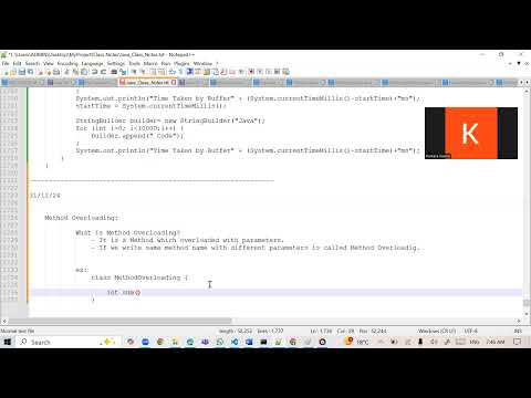 Java Method Overloading 31 12 24