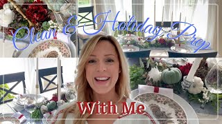 Clean & Holiday Prep With Me | Thanksgiving 2020 | Whole House Clean | The Craf-T Home