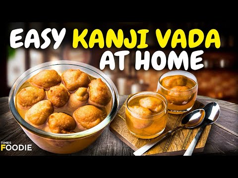 Rajasthani Kanji Vada Recipe | Indian Probiotic Drink Recipe | Authentic Rajasthani fermented drink