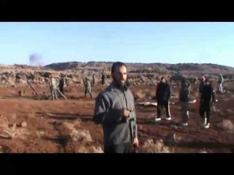 استهداف اللواء 12 بالهاون من قبل لواء عمود حوران في بصر الحرير في ريف درعا