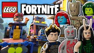 LEGO Fortnite BIGGEST Update Yet - VEHICLES, Marvel Minifigures & More!