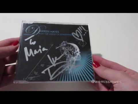 Unboxing: Darren Hayes - On The Verge Of Something Wonderful CD Single (2007) (Autographed)