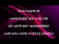 Undressed Kim Cesarion (Lyrics on Screen) 