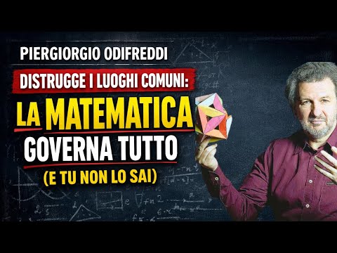 Piergiorgio Odifreddi distrugge i luoghi comuni: la matematica governa tutto (e tu non lo sai)