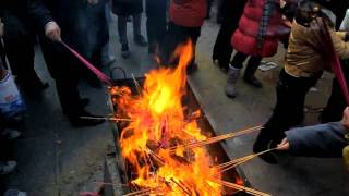 Video : China : Chinese New Year at YongHeGong 雍和宫 Lama Temple, BeiJing