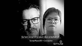 Qu&#39;est-ce qu&#39;on y peut