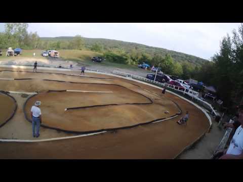 1/8th Nitro Buggy A-main - Dirtrunners NJ - 8/30/2015