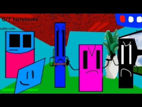 Stick Cube the Blue Basics in Physics, Cool and Thing - Baldi's Basics Mod