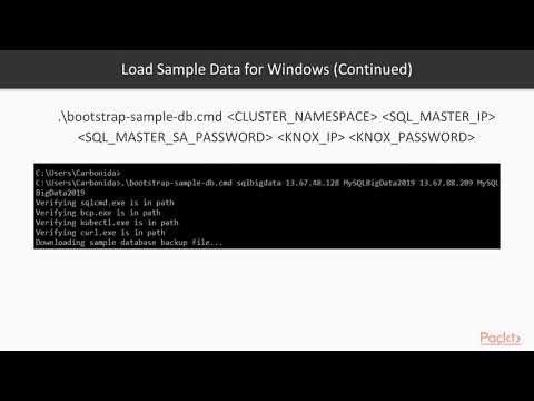 Hands On SQL Server 2019 Big Data Clusters with Spark The Course Overview | packtpub com
