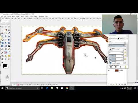 How To Lay 2 Images Together In GIMP