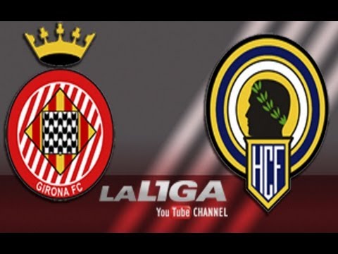 Gol de Benja (1-0) en el Girona CF - Hércules CF - HD